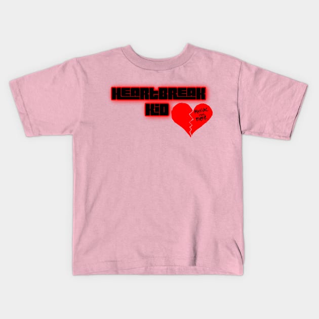 Heartbreak Kid-Style 1 Kids T-Shirt by itsManiacbaby